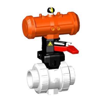 232型　空気式ボールバルブ正作動式　レバー付　ソケット式　＜199　232＞