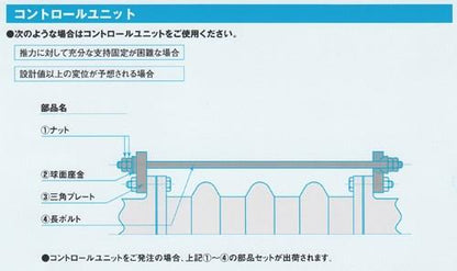 ゴム可とう伸縮継手 アトムジョイント(JIS10KF)(高圧用) ＜ATOM JOINT＞