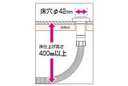 たて型水栓ジョイントT-3N ＜GS3N-BNO＞
