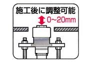たて型水栓ジョイントT-2N ＜GS2N-B-NO＞