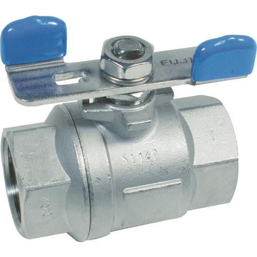 フジキン ねじ込みボール ステンレス鋼製 3.92MPa フルボアタイプボール弁 8A(1/4) UBVNF-14B-BU-R