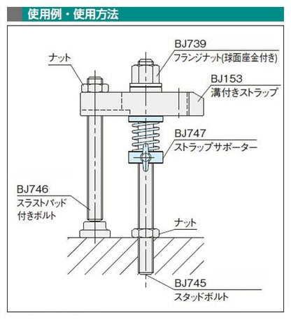 ストラップサポーター ＜BJ747-001＞