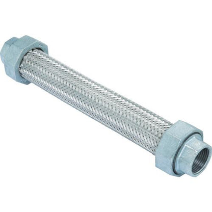 ゼンシン フレキシブルメタルホース(非溶接・ユニオン型) 呼び径25A(1インチ) Z-9000NW-25-500