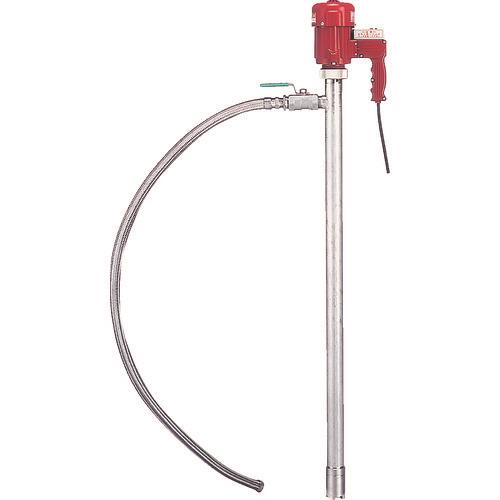 KUK ドラム缶用ポンプ 電動式ハンディポンプ(SUS製) 吐出量80L/min 揚程5.0m HP-501