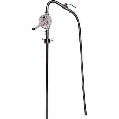 アクアシステム 溶剤・薬品用手廻しドラムポンプ (オールステンレス) HRD-25SUSHM