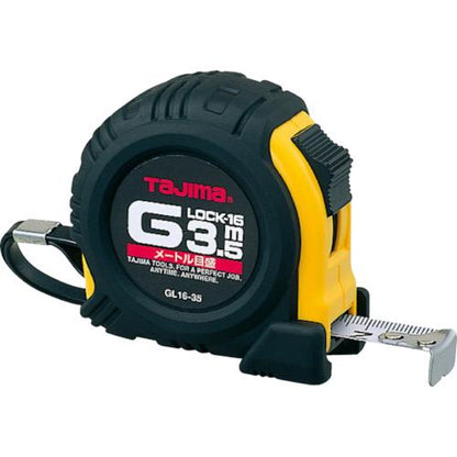 タジマ Gロック-16 3.5m メートル目盛 GL16-35BL ＜GL16-35BL＞