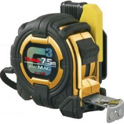 タジマ セフコンベG3ゴールドロックマグ爪25 7.5m メートル目盛 SFG3GLM25-75BL ＜SFG3GLM25-75BL＞