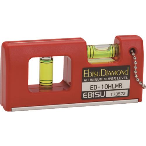 エビスダイヤモンド 磁石付ハンディーレベルー2 レッド ED-10HLMR