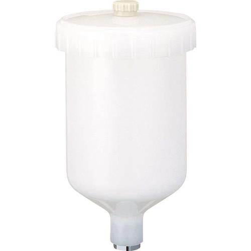 アネスト岩田 スプレーガン用塗料カップ(重力式用) 重力式カップ(樹脂) 600ml 取付ネジ:M16×1.5 PCG-6P-M
