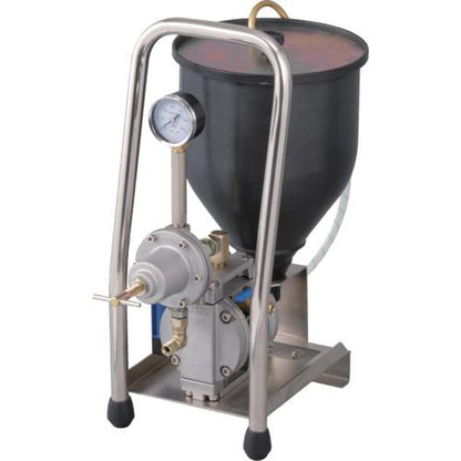 アネスト岩田 小形ダイヤフラムペイントポンプ 5Lホッパー付ポンプ アルミニウム 塗料吐出口G1/4 HDP-705C