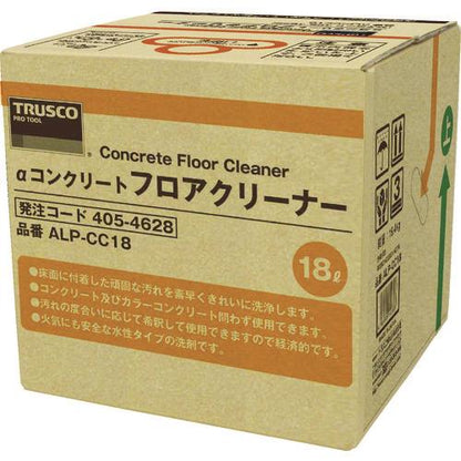 TRUSCO αコンクリートフロアクリーナー 18L ALP-CC18