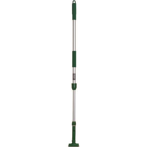 テラモト FXハンドルアルミ伸縮柄 1110～1800mm グリーン CL-374-100-1