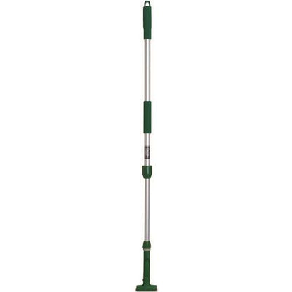 テラモト FXハンドルアルミ伸縮柄 1110～1800mm グリーン CL-374-100-1