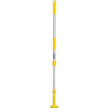 テラモト FXハンドルアルミ伸縮柄 1110～1800mm イエロー CL-374-100-5
