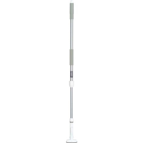 テラモト FXハンドルアルミ伸縮柄 1110～1800mm ホワイト CL-374-100-8