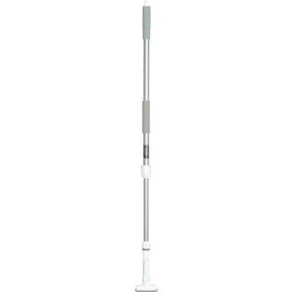 テラモト FXハンドルアルミ伸縮柄 1110～1800mm ホワイト CL-374-100-8