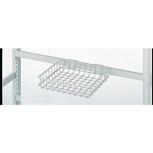 コンドル モップハンガー 清掃システムラック用 ワイヤーカゴ 26小 幅280×奥行280×高さ60mm C300-031X-OP