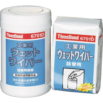THREEBOND 工業ウェットワイパー TB6701D用容器(6701DF) TB6701D000
