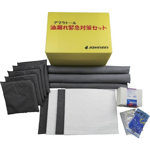 JOHNAN 吸収材キット 油吸収材 アブラトール 緊急対策セットC 油吸収量40L C-1