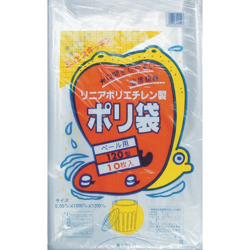 積水 120型ポリ袋 透明 ＃120 (1袋(PK)＝10枚入) N-9794