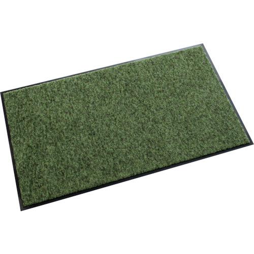 テラモト 屋内用マット トレビアンHC 緑 600×900mm MR-028-040-1