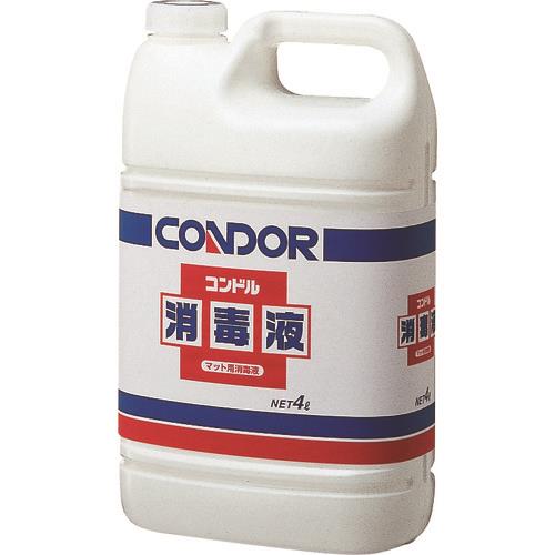 コンドル 消臭マット専用 消毒液 4L C108-04LX-MB