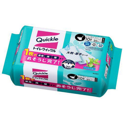 Kao トイレクイックル つめかえ用 10枚入 【単位:PK】 010940