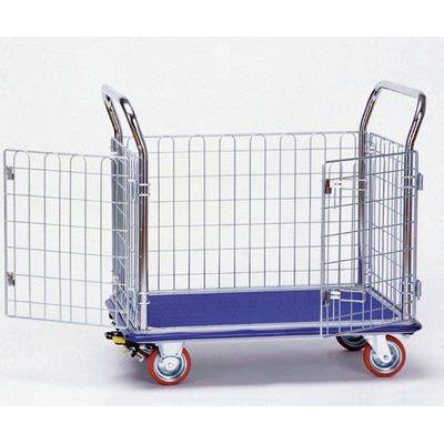 観音扉型金網台車