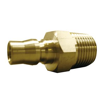 低圧用片路開閉型クイックカップリングPM型(真鍮製) ＜NL＞