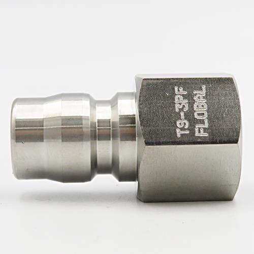中・低圧用両路開放型クイックカップリングPF型(ステンレス製) ＜TS＞