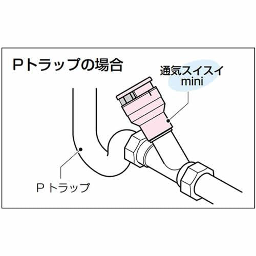 通気スイスイ mini Sトラップ・Pトラップ用 ＜VVD-32Y＞