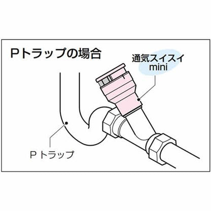 通気スイスイ mini Sトラップ・Pトラップ用 ＜VVD-32Y＞