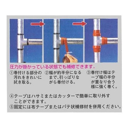ユニテック レクターアーロンテープ(配管補修テープ) ＜SR＞