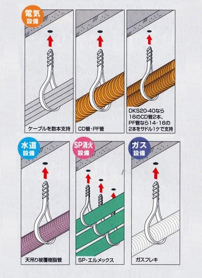 万能タイプ　クリップ　DKS　＜DKS＞