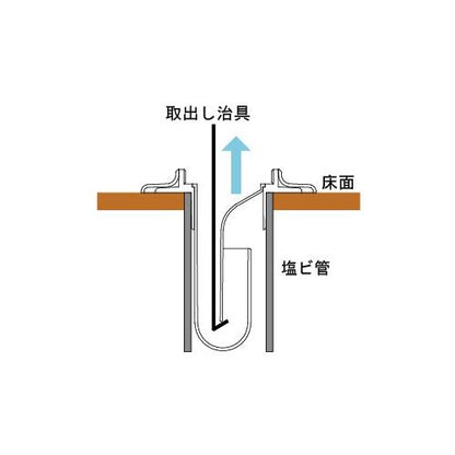洗濯機トラップ ワン取出し治具 ＜MB44-TJ＞