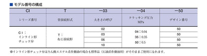 インライン形チェック弁 ＜CIT＞