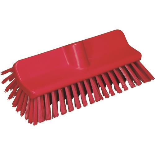 Vikan アングルデッキブラシ 7047 レッド 70474
