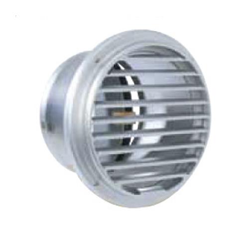 外壁用アルミ製換気口 (ベントキャップ) 薄型 防火ダンパー付 大口径 ＜SVD-GC＞