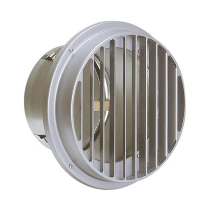 外壁用ステンレス製換気口 (ベントキャップ) 厚型 縦ガラリ 防火ダンパー付 低圧損 ＜STD-ASC＞