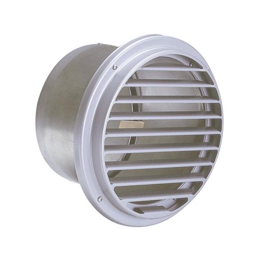 外壁用ステンレス製換気口 (ベントキャップ) 薄型 防火ダンパー付 ＜SVD-GSC＞