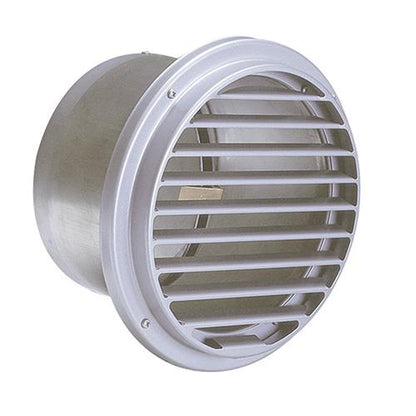外壁用ステンレス製換気口 (ベントキャップ) 薄型 防火ダンパー付 大口径 ＜SVD250GSC＞