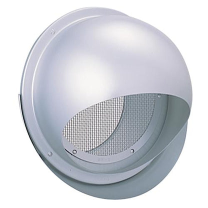 外壁用アルミ製換気口 (セルフード (C)(ワイド水切り付)) 同芯金網型10メッシュ ＜SFN-M＞