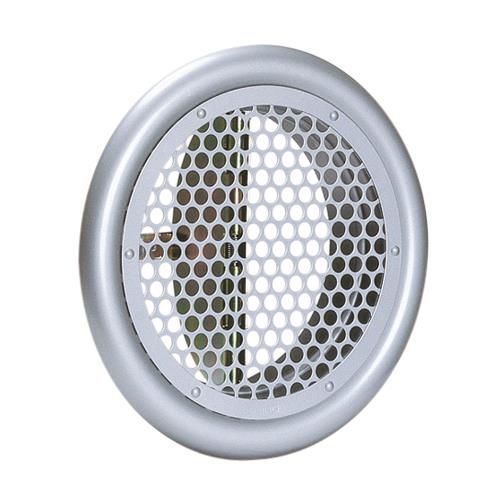 外壁用ステンレス製換気口 (フラットグリル) 丸パンチング型8Φ X PITCH10 防火ダンパー付 ＜SPD-S＞