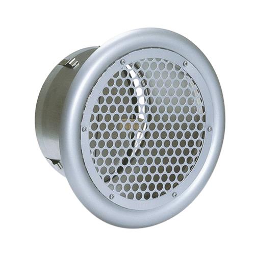 外壁用ステンレス製換気口 (フラットグリル) 丸パンチング型8Φ X PITCH10 防火ダンパー付 大口径 ＜SPD250SC＞