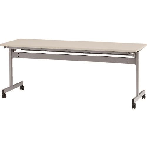 TOKIO 天板跳上式スタックテーブル(パネルなし) 1800×450mm 天板色:ニューグレー HSN-1845-NG