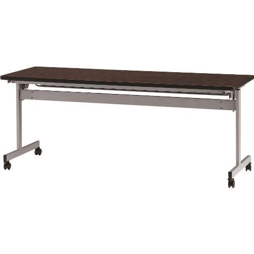 TOKIO 天板跳上式スタックテーブル(パネルなし) 1800×450mm 天板色:ローズ HSN-1845-RO