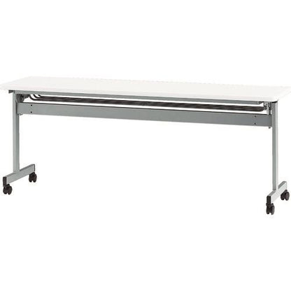 TOKIO 天板跳上式スタックテーブル(パネルなし) 1800×450mm 天板色:ホワイト HSN-1845-W