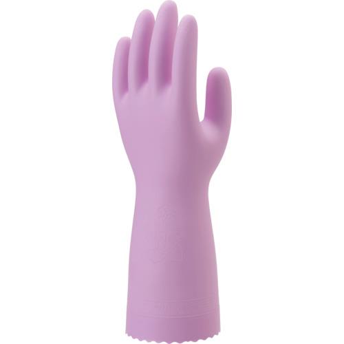 SHOWA 塩化ビニール手袋 ナイスハンドミュー中厚手片手左1本 ピンク Mサイズ NHMICK-L