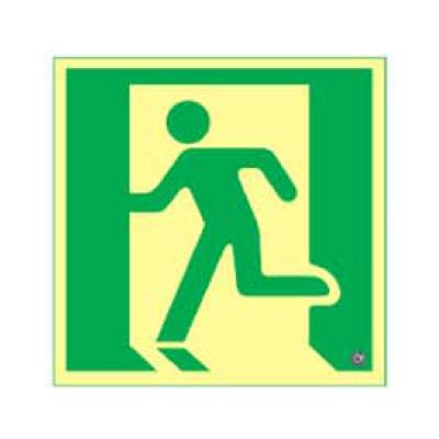 高輝度蓄光避難口誘導標識(C級) ＜SN＞