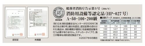 高輝度蓄光避難口誘導標識(A級) ＜ASN804＞
